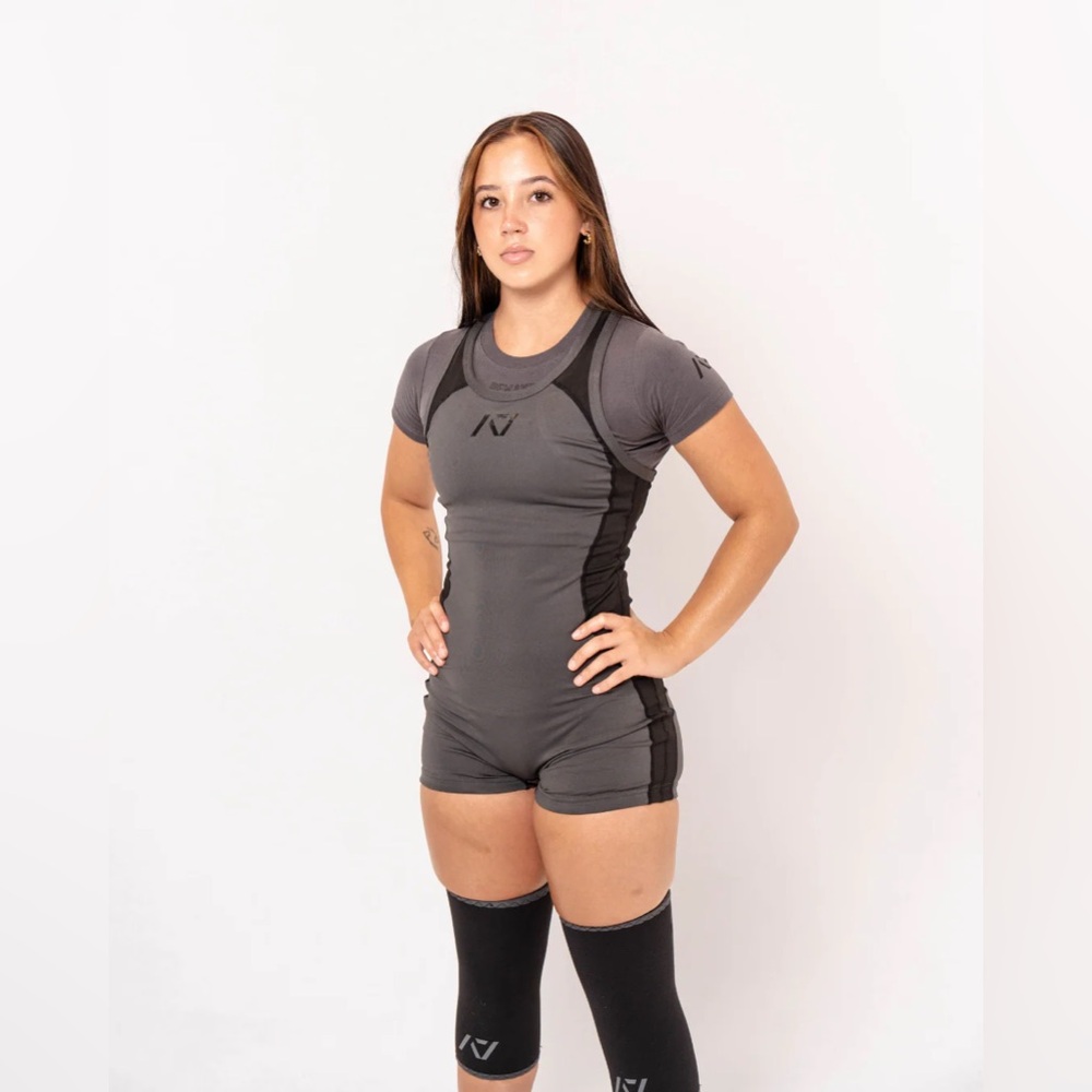 A7 LUNO WOMEN'S SINGLET - SHADOW STONE GRAY (M)